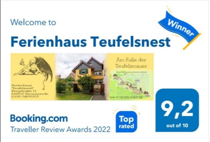 Ferienhaus Teufelsnest Timmenrode Luaran gambar